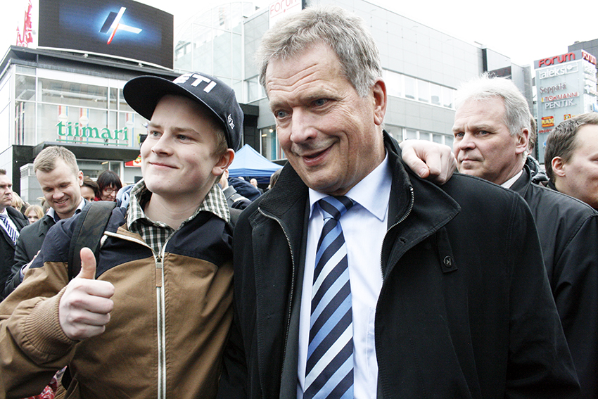 Президент Финляндии. Suomen tasavallan presidentti.