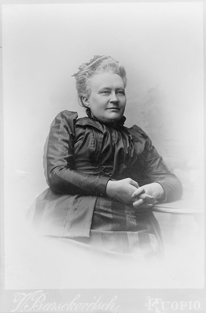Minna Canth portrait Finnish writer