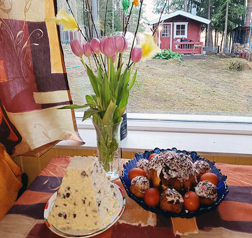 Пасха. Pääsiäinen.