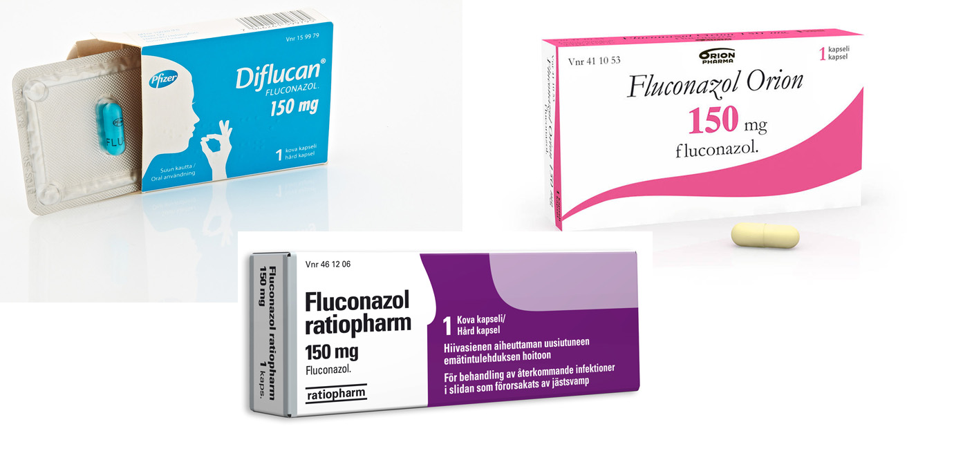 Fluconazol - таблетки от молочницы.