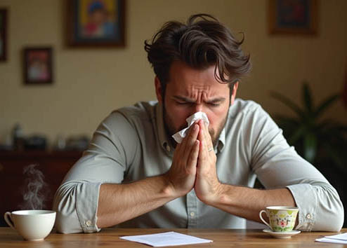 Насморк или аллергия на пыльцу? Насморк или аллергия на пыльцу?